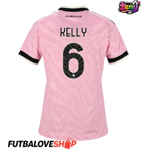 Dres Juventus Lloyd Kelly #6 Preč pre Ženy 2026-27 Krátky Rukáv